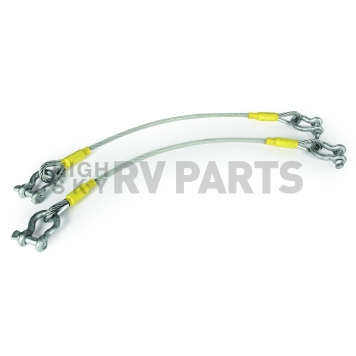 Eaz Lift Trailer Safety Cable For Gooseneck Hitches - Set of 2 - 48506-2