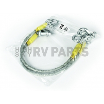 Eaz Lift Trailer Safety Cable For Gooseneck Hitches - Set of 2 - 48506