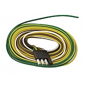 Valterra Trailer Wiring Flat Connector - 4 Way 25 Foot Length - A10-4225VP