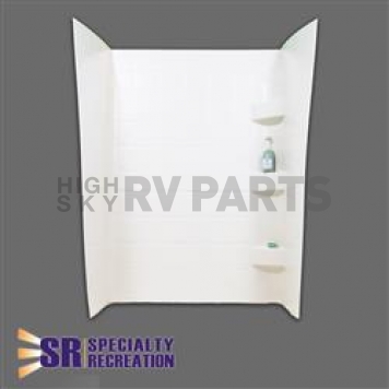 Specialty Recreation Shower Surround - 24 Inch x 32 Inch - White