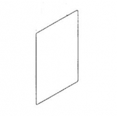 Norcold Refrigerator Door Panel Black - 302311710