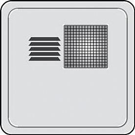 Suburban Mfg Water Heater Access Door Arctic White - 6255AAW