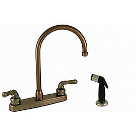Empire Brass Kitchen Faucet with Gooseneck Spout - U-YOB801GSOB