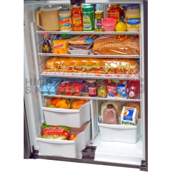 Norcold UltraLine 1210BK RV Refrigerator / Freezer - 2-Way - 12 Cubic Feet-4