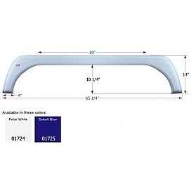 Icon Fender Skirt For KZ  Frontier 65-1/4 Inch 14 Inch Cobalt Blue 01725