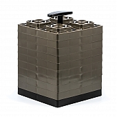 Camco Leveling Block - Brown Plastic Set of 10 - 44521