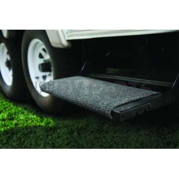 Camco Entry Step Rug -  x 18 Inch Gray - 42925-8