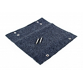 Camco Entry Step Rug -  x 18 Inch Gray - 42925