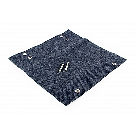 Camco Entry Step Rug -  x 18 Inch Gray - 42925
