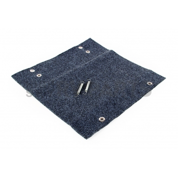 Camco Entry Step Rug -  x 18 Inch Gray - 42925
