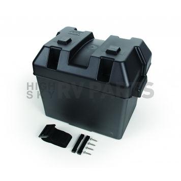Camco Group 24 Battery Box Black - 55362-5
