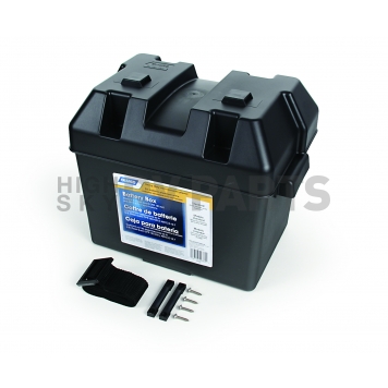 Camco Group 24 Battery Box Black - 55362