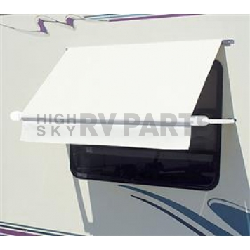 Carefree RV SimplyShade Window Awning - 4 Feet - White - WH0404F4FW