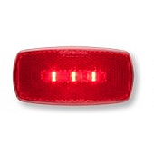 Optronics Clearance Marker Light - 4 Inch x 2 Inch Red - MCL32RBS