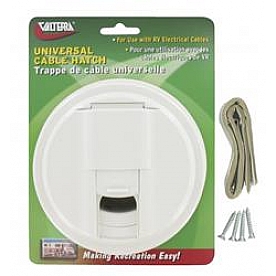 Valterra Universal Round Cable Hatch White A10-2130VP