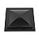 Camco Roof Vent Lid 14 inch x 14 inch for Jenson With Pin Hinge Black 40175