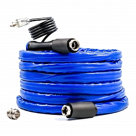 Camco Fresh Water Hose - Heated 25 Feet Blue - 22911