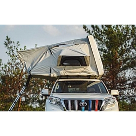 AirBedz Tent Vehicle Rooftop - Sleeps 3 To 4 Adults - Coffee Brown/ Orange Trim