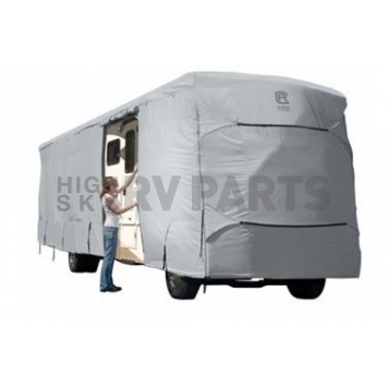 Classic Accessories PermaPRO Cover 24 - 28' Class A Motorhomes - Gray with White Top