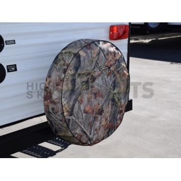 Adco Spare Tire Cover - Up To 34 Inch Size - Camouflage PET Fabric - 8751-1