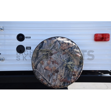 Adco Spare Tire Cover - Up To 34 Inch Size - Camouflage PET Fabric - 8751