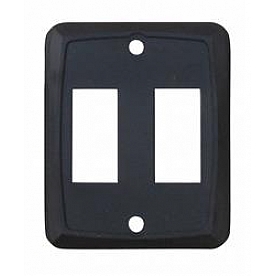 Valterra Switch Plate Cover Black - Set Of 3 - DG215PB