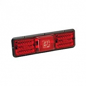 Bargman Trailer Triple Tail LED Light - 84-85 Series Red - 47-84-103