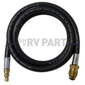 MB Sturgis Propane Hose 120 inch - Connecting An Auxiliary Propane Tank To A Sturgi-Stay Quick Disconnect Fitting