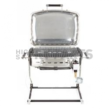 Fleming Sales Barbeque Grill Propane 16 inchx13 inch Stainless Steel - RVAD650