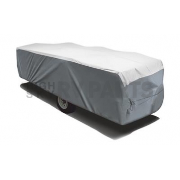 Adco Tyvek RV Cover for 22 foot 9 inch Hi-Lo Style Trailers - Gray Polypropylene - 22852