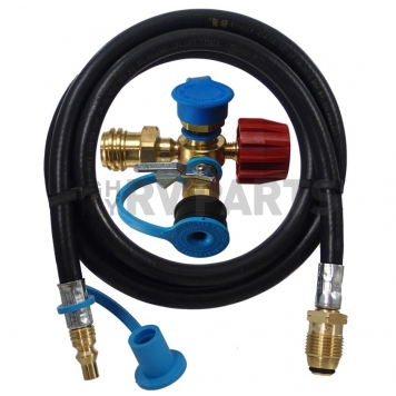 MB Sturgis Propane Adapter Fitting - Tank Connector with Fill Hose - 103615-MBS