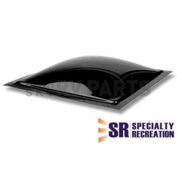 Specialty Recreation Square Skylight 25-1/2 Inch x 25-1/2 Inch - Smoke Black - Single - SL2222S