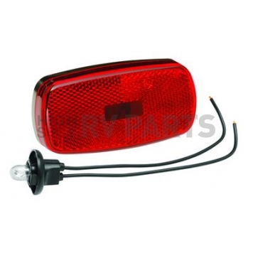 Bargman Clearance Marker Light - 4 Inch x 2 Inch Incandescent Red - 30-59-003