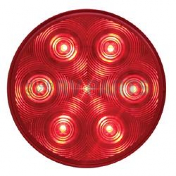 Optronics FLEET Count Trailer Stop/ Turn/ Tail Light LED Round Red 4.31 inch - STL13RFBP
