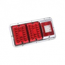 Bargman Trailer Light - Incandescent Rectangular Red  - 47-85-002