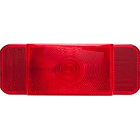 Optronics Trailer Stop/ Turn/ Tail Light Rectangular Red Passenger Side