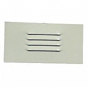 Interstate RV Doors Window Louver 6 inch x 12 inch White - 22-0623