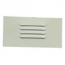 Interstate RV Doors Window Louver 6 inch x 12 inch White - 22-0623