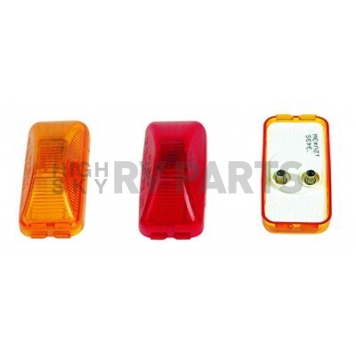 Bargman Clearance Marker Light - 2-1/2 Inch x 1-1/4 Inch  Amber - 203292