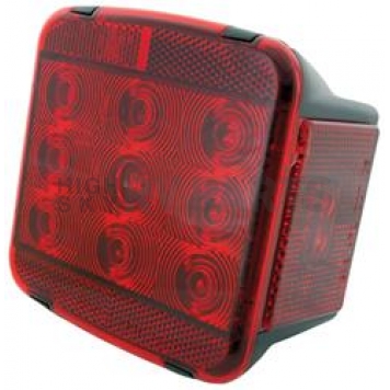 Valterra Trailer Stop/Turn/Tail Light 9-LED Square Red