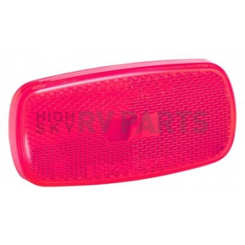 Bargman Trailer Light Lens - Red 4 inch x 2 inch Replacement - 31-59-010
