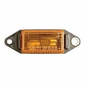 Optronics Clearance Marker Light - 3.1 Inch x 1 Inch Incandescent Yellow - MC11AS