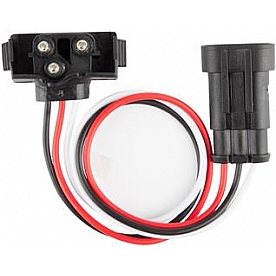 Optronics Trailer Light Connector Pigtail 3-Wire Plug Straight