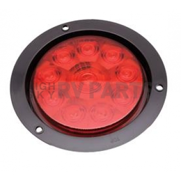 Valterra Trailer Stop/Turn/Indicator Light 10-LED Round Red 5.5 inch
