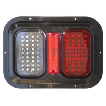 Valterra Trailer Stop/ Turn/ Tail Light 104-LED Rectangular Amber/ Red