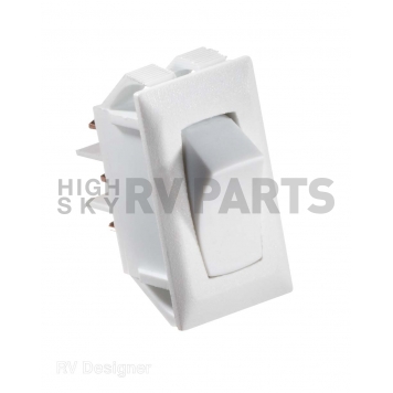 RV Designer Multi Purpose Switch - Single White - S335
