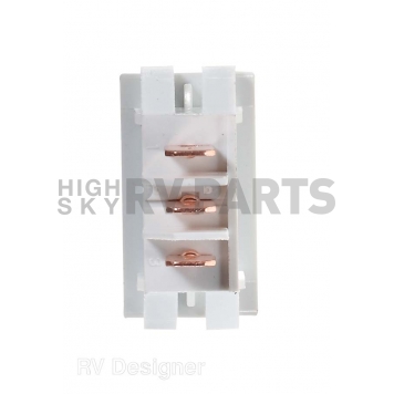 RV Designer Multi Purpose Switch - Single White - S335-1