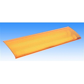 Thin-Lite Porch Light Lens for 162A/ 162ANS - Amber - D-162A