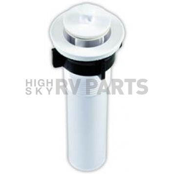 JR Products Sink Strainer Any Sink Opening 1-3/8 Inch To 1-3/4 Inch Plastic Stem - 95215