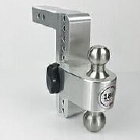 Weigh Safe Hitch Ball Mount 2 Inch Receiver  x 8 Inch Drop - LTB8-2